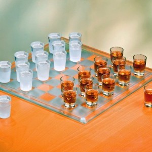 Shot Glass Checkers