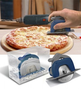 Circular saw pizza cutter