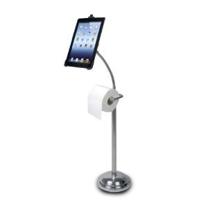 Digital Pedestal Stand for iPad 2/3/4 with Roll Holder