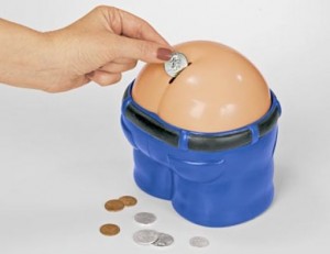 Funny Farting Coin Drop Bank