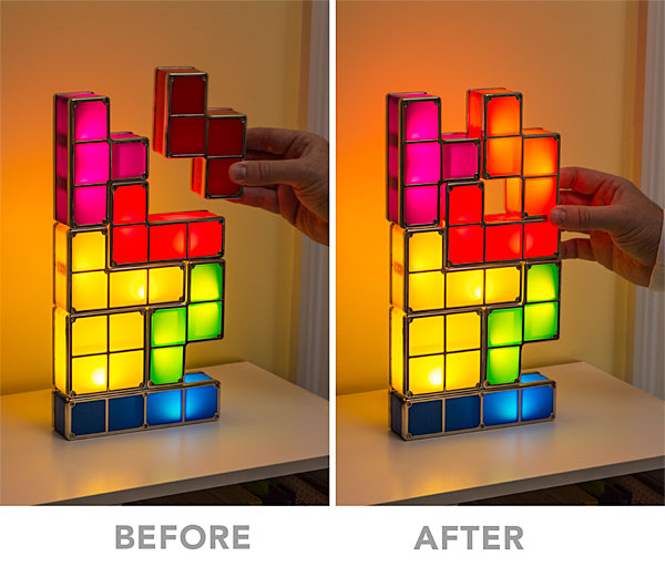 tetris stackable led light