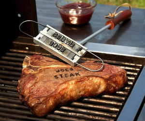 Personalized Grilling Branding Iron