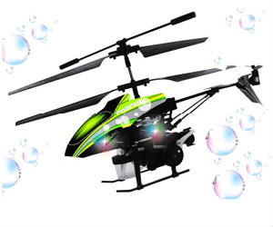 Bubble Shooting RC Helicopter