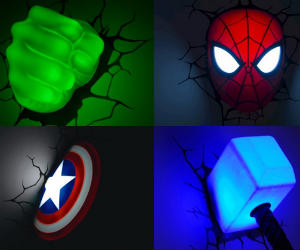 Marvel Superhero 3D Lights