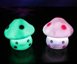 mushroom led lights
