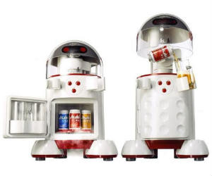 Beer pouring robot