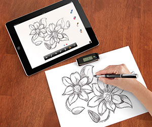 The Instant Transmitting Paper To iPad Pen.