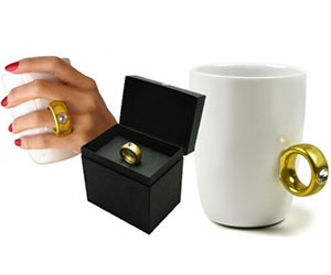 Engagement Ring Coffee Mug