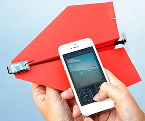 Smartphone Controlled Paper Plane