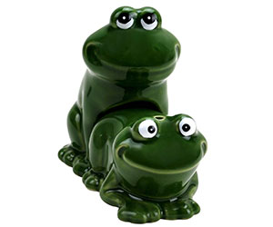 Froggy Style Salt and Pepper Shakers