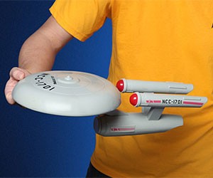 Star Trek USS Enterprise Flying Disc