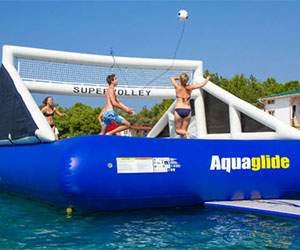 Floating Volleyball Court