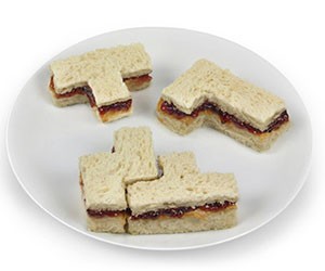 Tetris Sandwich Molds