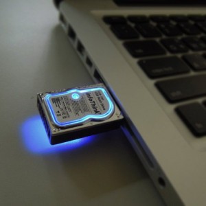 Mini Hard Disk 8GB USB2 flash drive
