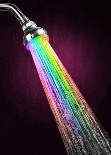 LED Color Changing Showerhead