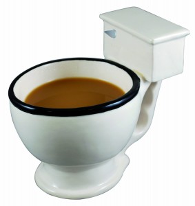 Toilet bowl coffee mug