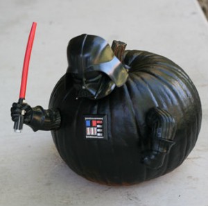 Darth Vader Pumpkin Push-ins
