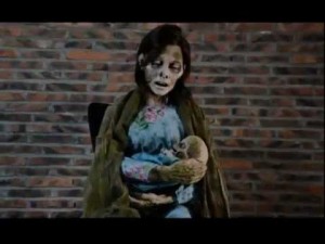Life Size Animated Mommy Zombie