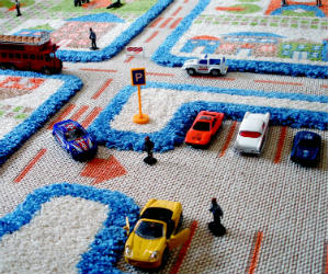 3d play carpet rug