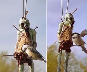 Zombie Bird Feeder