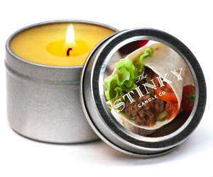 buritto scented candle