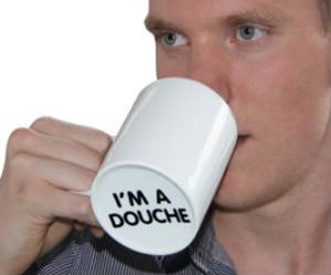 douche drinking mug