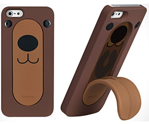 iPhone Bear Snap Stand Case