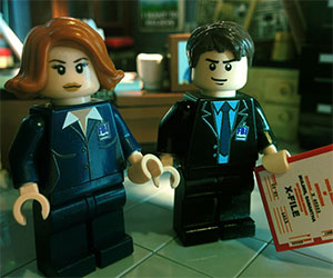 x-files lego mulder scully