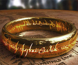 Lord of the Rings, Frodo's One Ring of Power Pendant