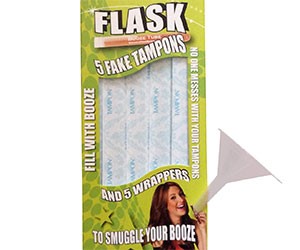 Tampon Flask and Funnel