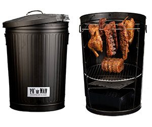 Trash Can Charcoal Grill