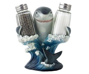 Shark Glass Salt and Pepper Shaker