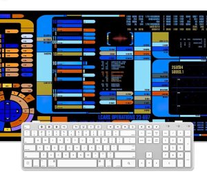 Star Trek: TNG LCARS Large Gaming & Office Mouse Pad